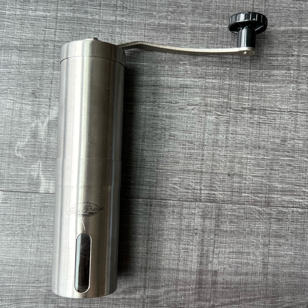 JavaPresse Handheld Ceramic Burr Coffee Grinder
